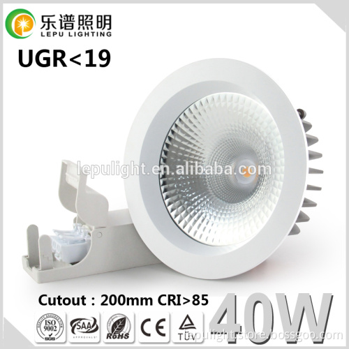 New Product Reflector CE RoHS Lamp Light Dimmable COB 40W 30W 24W 18W LED Downlight 13W
